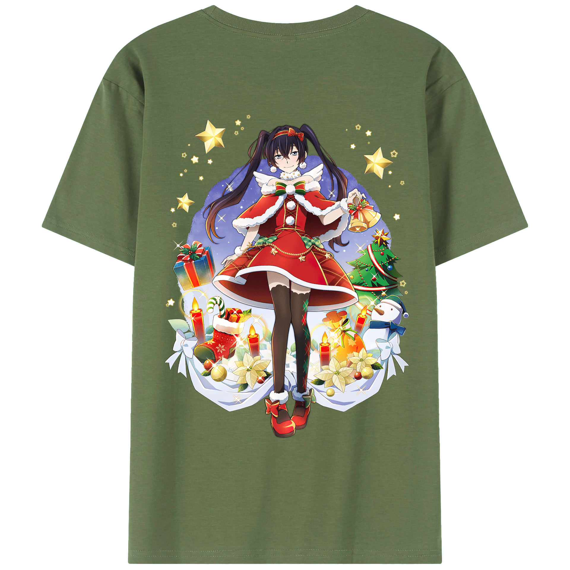 （画像用） 文豪ストレイドッグス Bungo Stray Dogs 綿100％ メンズ半袖Tシャツ（バックプリント） 通気性